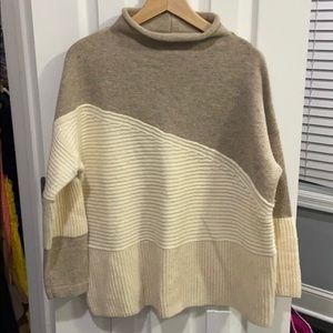 French Connection Color Block Sweater